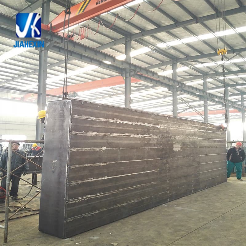 Custom welding fabrication h beam frame platform